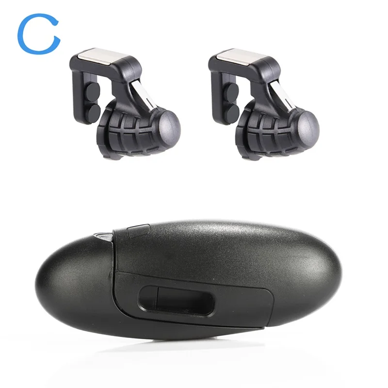 

1PCS PUBG Mobile Gaming Trigger Fire Button Gamepad Controller L1R1 Shooter Six Fingers Linkage Gaming Joystick Controller