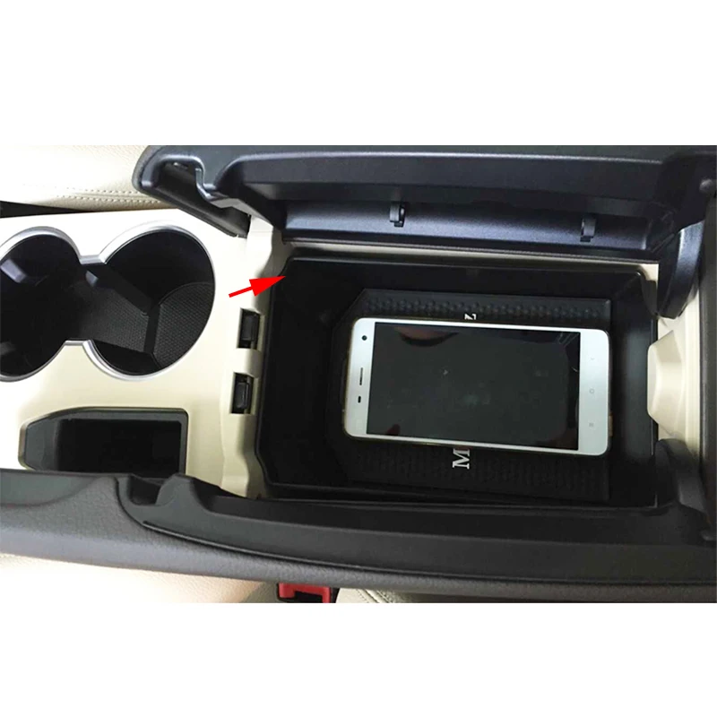Автомобильный стайлинговый центр подлокотник коробка контейнер для хранения Коробка для Mercedes-Benz GLK класс X204 2009-2015