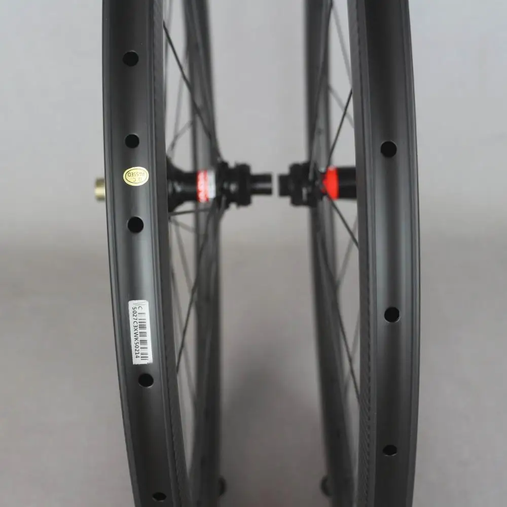 3k twill disc Wheelset Pillar 1423 spoke Novatec D411/D412 hubs 6-bolt Or Center Lock Cyclocross Wheelset