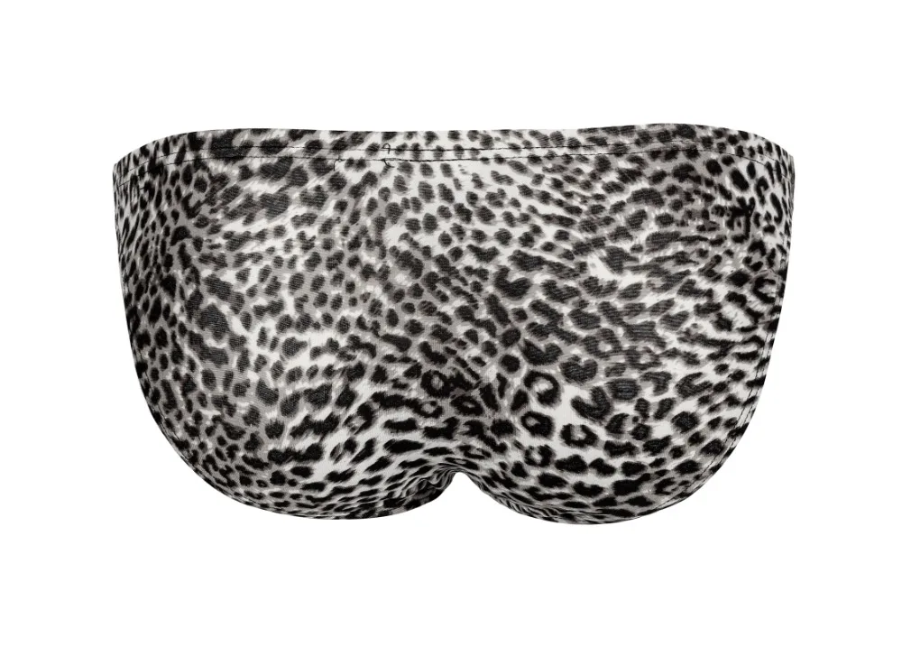 jockey briefs 2018 Sexy Low Rise Men's Briefs Soft Leopard Printed Underwear Men's Hot Hips Underpants Up Jockstrap Sexy Undies Men Cueca B204 saxx briefs