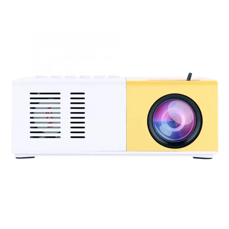 

home meeting projector mini projector Mini Stylish Home Theater Portable LED Projector HD Support 1080P VGA Multimedia