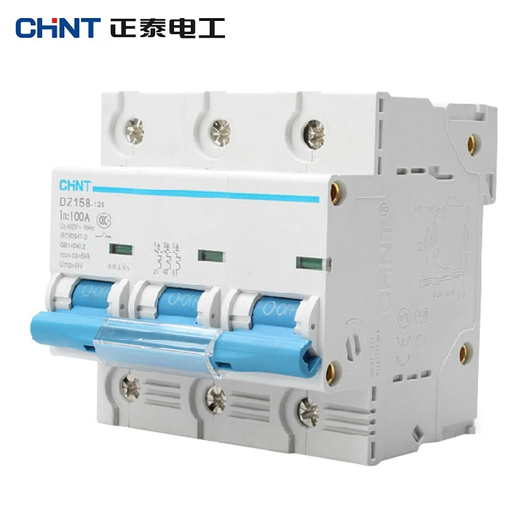 

CHNT Circuit breaker DZ158 3P 80A/100A/125A