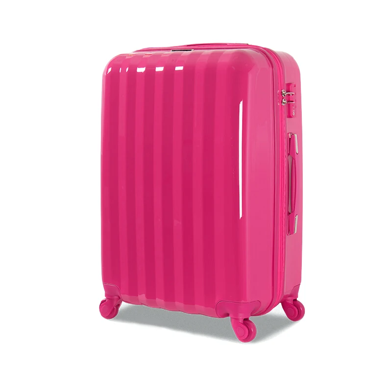 2016 candy trolley luggage 20"24"travel bag universal wheels universal
