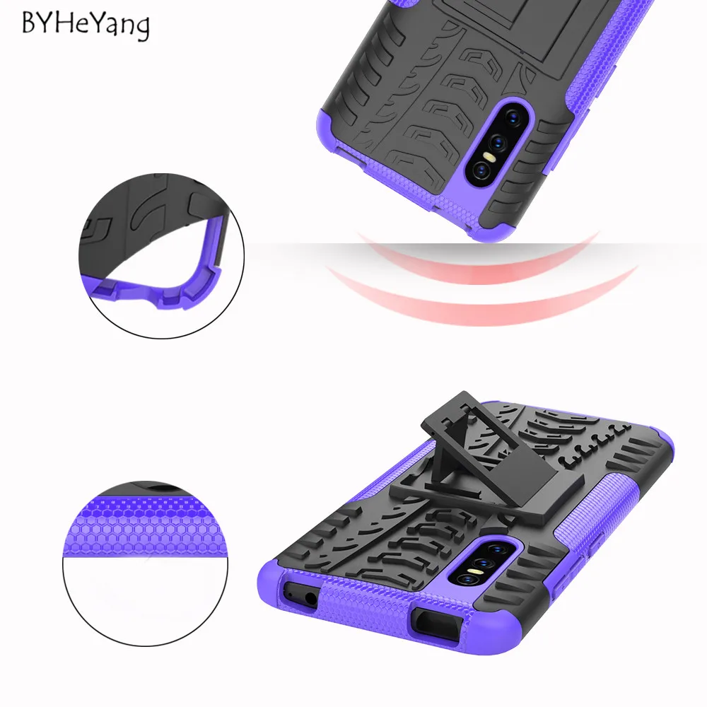 For Vivo V15 Pro Case Vivo V15 Pro Cover Heavy Rugged TPU+PC Armor Shockproof Kick Stand Cover for Vivo V15 Pro Phone Fundas