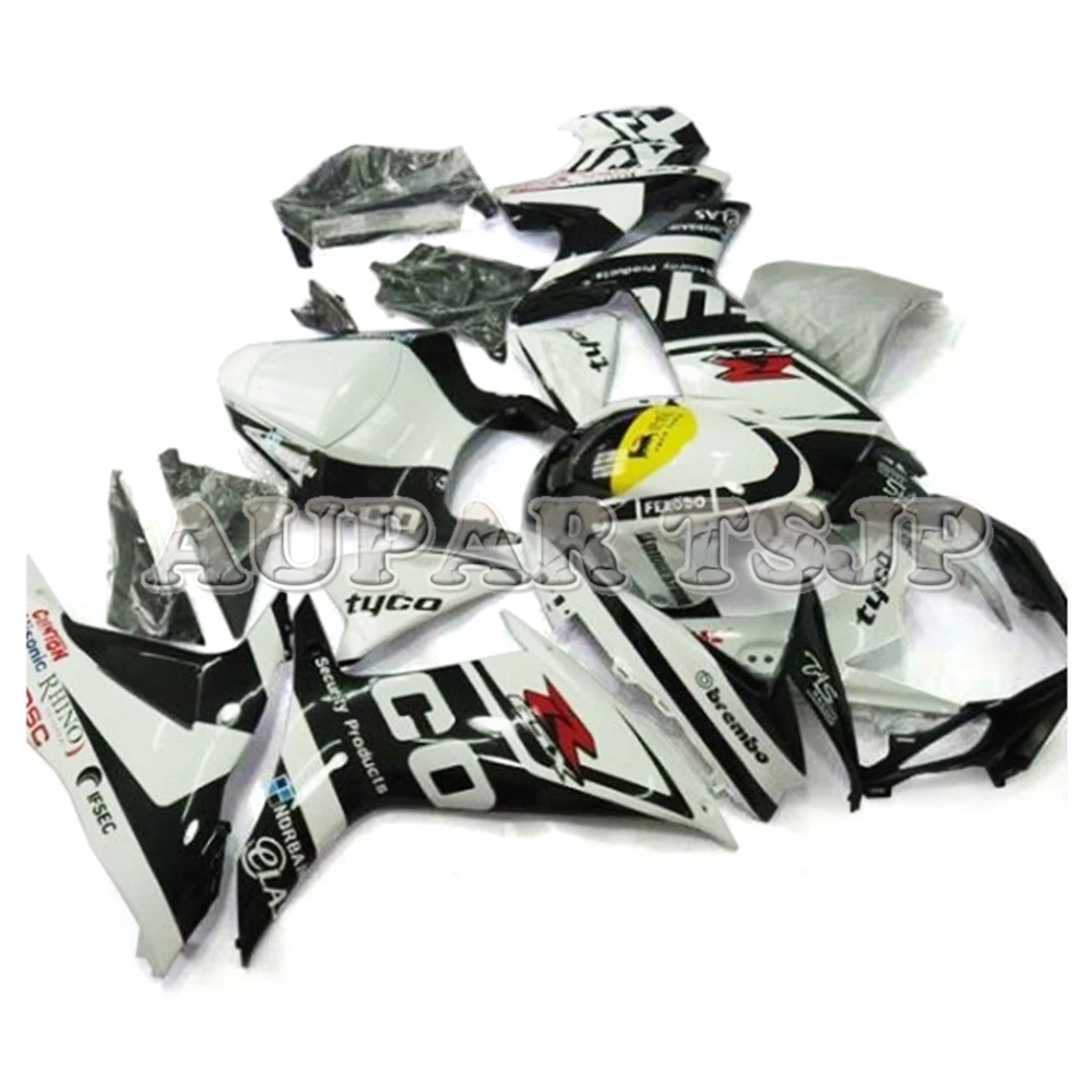 Full Fairing Kit For Suzuki GSXR600 GSXR750 K11 2011 - 2017 12 13 14 15 16 ABS Plastic Motorcycle Fairings Gloss White Black | Автомобили