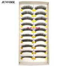 Макияж, искусственная ресница, натуральные ресницы, инструменты для наращивания, 50 пар, новинка, длинные, толстые, конические, макияж, красота, Maquaigem, накладные ресницы