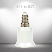 Новые огнестойкие материалы Поворотная E14-E27 конверсия головы поворот небольшой винт держатель лампы E14-E27-конверсия