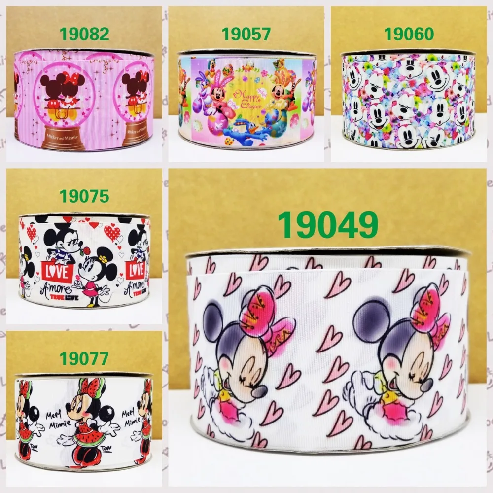 

Cartoon printed grosgrain ribbon ,satin ribbon 10 yards.