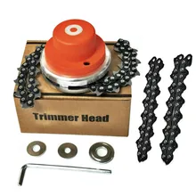 NEW Universal Trimmer Head Coil 65Mn Chain Brushcutter With Thickening chain Garden Grass Parts Trimmer For Lawn Mower