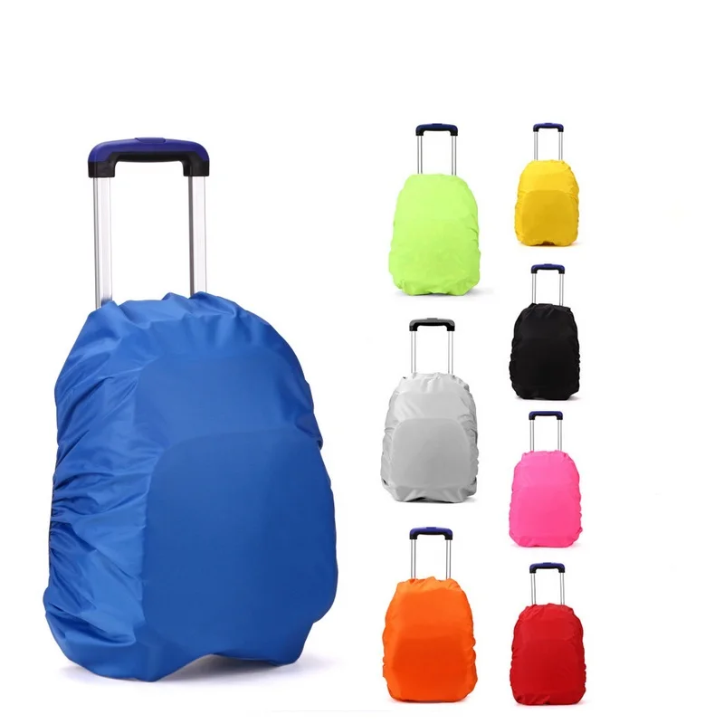 

Empty Trolley School Bags Backpack Bag waterproof cover girls boys wheel Children Trave bag dust rain proof only cover 2pcs