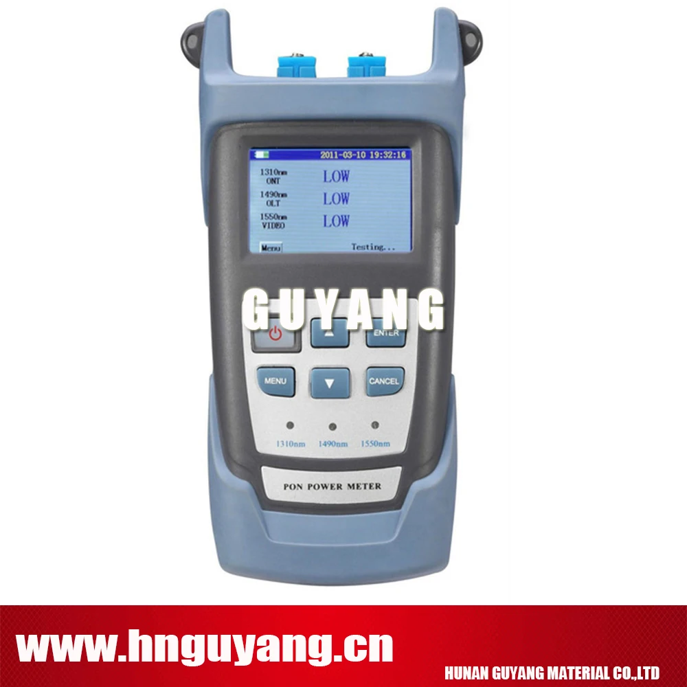 

GUYANG GY100P 1310/1490/1550nm FTTH Optical PON Power Meter