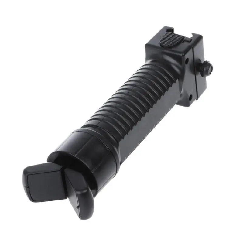 التكتيكية بندقية قبضة حامل العمودي Foregrip العسكرية قضية Bipod ل Picatinny ويفر السكك الحديدية