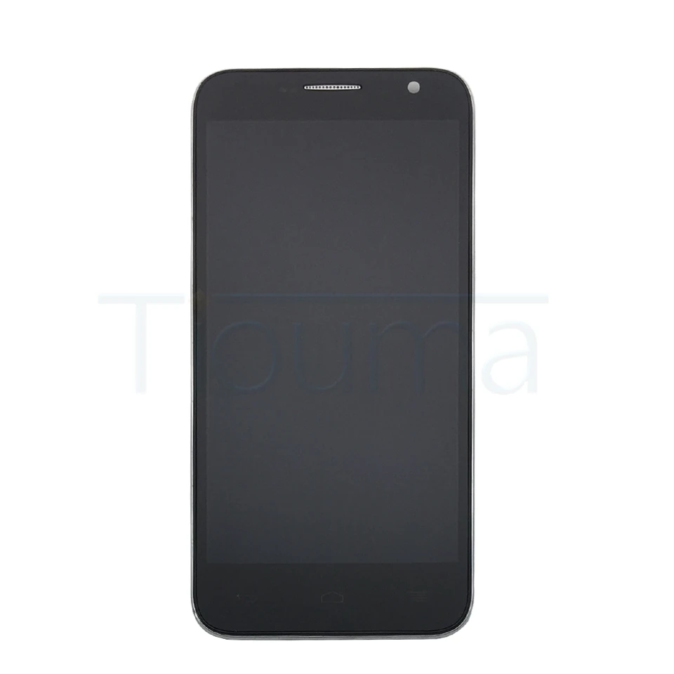 Alcatel ot6016 LCD Display With Frame black (2)