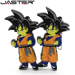 Модная модель DragonBall Goku usb флэш-накопитель с героями мультфильмов флэш-накопитель 1 ГБ/2 ГБ/4 ГБ/8 ГБ/16 ГБ/32 ГБ USB 2,0 флеш-накопитель Флэшка)