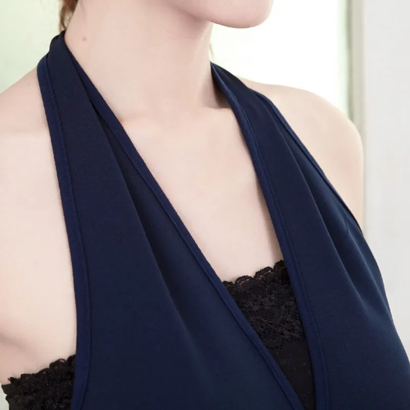 2020 Spring New Casual Trousers Black Slim Jumpsuit Wide Leg Pants Hanging Neck Bib Jumpsuit Ladies With Sashes Jumpsuits Loose 2020 Spring New Casual Trousers Black Slim Jumpsuit Wide Leg Pants Hanging Neck Bib Jumpsuit Ladies With Sashes Jumpsuits Loose