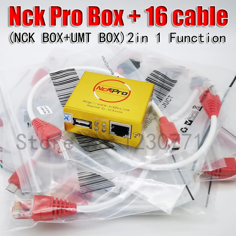 100% оригинал NCK PRO BOX Pro 2 box (поддержка + UMT в 1) 16 кабелей|Детали устройств связи| |