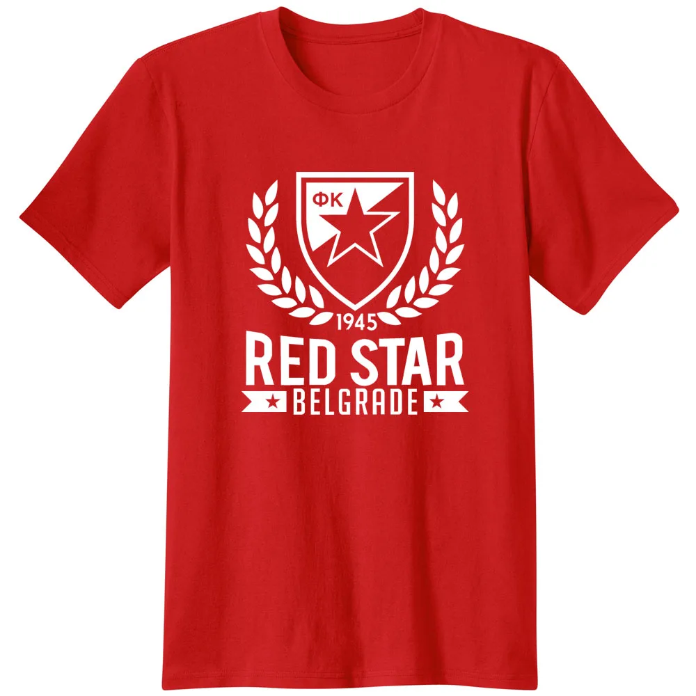 Red Star Belgrade Serbia T Shirt Red Home Camiseta Crvena Zvezda Club ...