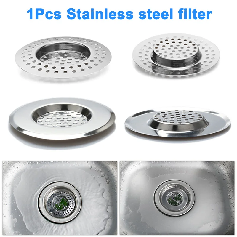 

Hot Sale Kitchen Sink Strainer Stainless Steel Drain Filter with Large Wide Rim TY