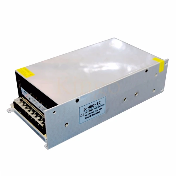AC 110V 220V to DC 12V 40A 480W Switch Power Supply Driver 12V 40A 480W Switching Power Supply Driver for LED Strip Light AC 110V 220V to DC 12V 40A 480W Switch Power Supply Driver 12V 40A 480W Switching Power Supply Driver for LED Strip Light