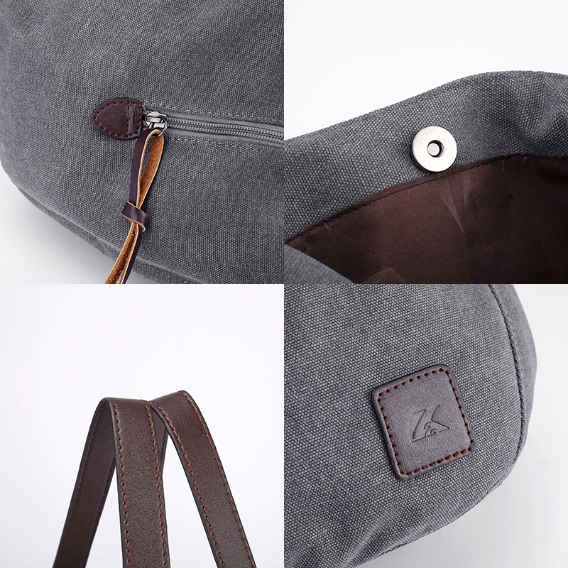 عارضة حقيبة قماش النسيج لينة بسيطة تصميم حقيبة مدرسية للطلاب كبيرة الخطط لقيعان البحار الترفيه حقيبة كتف للنساء الأعلى مقبض حقيبة