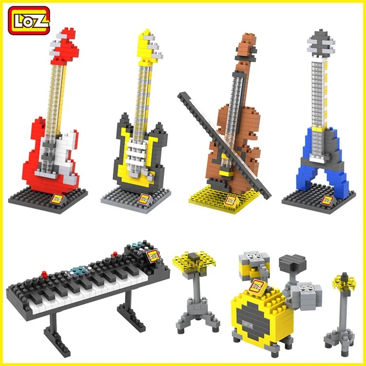 Factory New LOZ Musicial Instrument Mini Blocks Gu...
