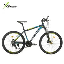 New Brand Aluminum Alloy Frame 26*17 Mountain Bike Oil Disc Brake 27 Speed Lockable Suspension Fork Downhill Bicycle