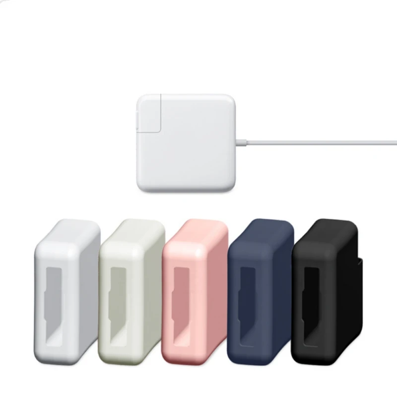

Ultra Thin Silicone for Macbook Charger Protector Case for Macbook Air 11 13" Pro 12" 15" A1932 A1278 A1466
