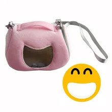 Аксессуары для хомяков, переноска, дорожная сумка для маленьких животных, дышащий Съемный ремень на молнии, сумки на одно плечо, клетка для хомяка