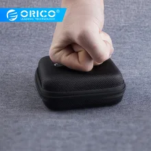 ORICO EVA коробка для хранения портативный Круглый квадратный прямоугольный жесткий чехол для хранения сумка для наушников зарядное устройство SD TF карты аксессуары