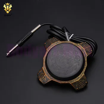 

2017 Custom Top Tattoo Foot Pedal Switch For Tattoo Machine Gun Power Clip Cord Kit Set Supply TFS16-A