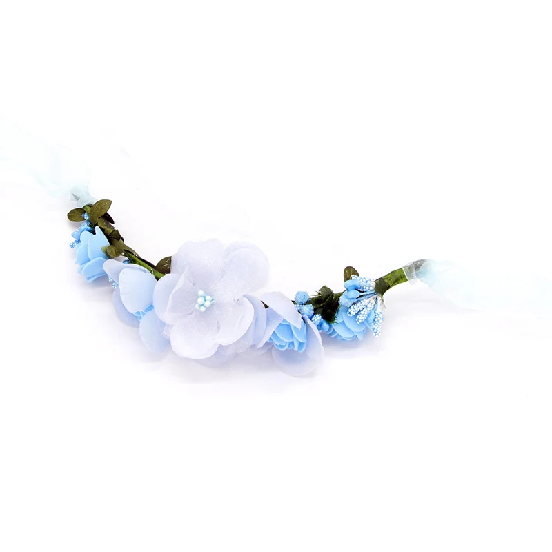 Blue Flower Bracelet