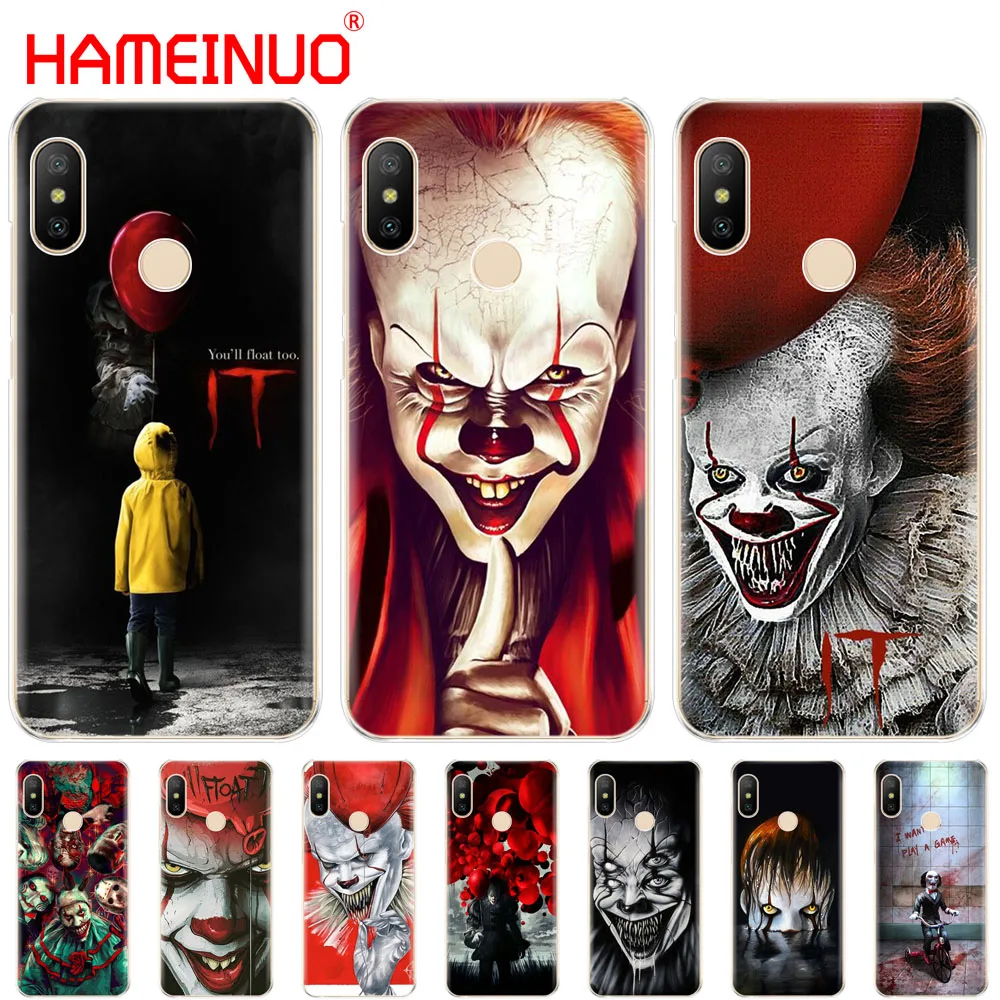 Чехол для Xiaomi Mi 8 se A2 lite redmi 6 6a 6 pro note 6 PRO pocophone F1 для redmi s2 чехол coqa The Clown Horror IT