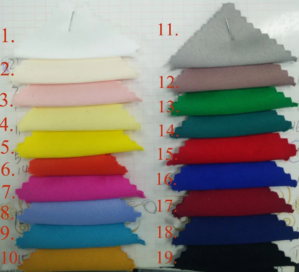 GD222 COLOR CHART