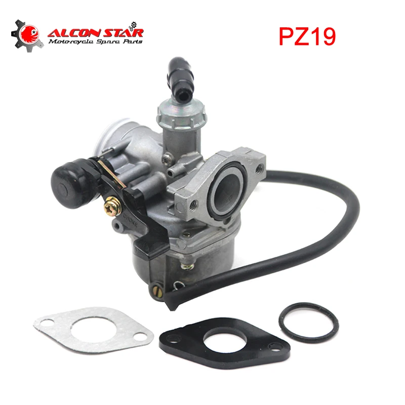 

Alconstar- 19mm Carburetor PZ19 Carb VM16 Choke for 2 stroke Motocross 50cc 90cc 110cc Scooter Buggy Moped JOG JOG50 JOG90 GY6