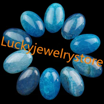 

Free shipping 10pcs Beautiful Sky Blue Dragon Veins Stone Oval CAB CABOCHON 30x20x7mm SHX5(Min.order 10$ mix)