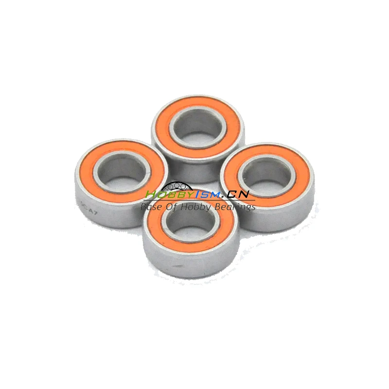 

4pcs 5x8x2.5 Hybrid Ceramic Stainless Oiled Bearing SMR85C 2OS A7