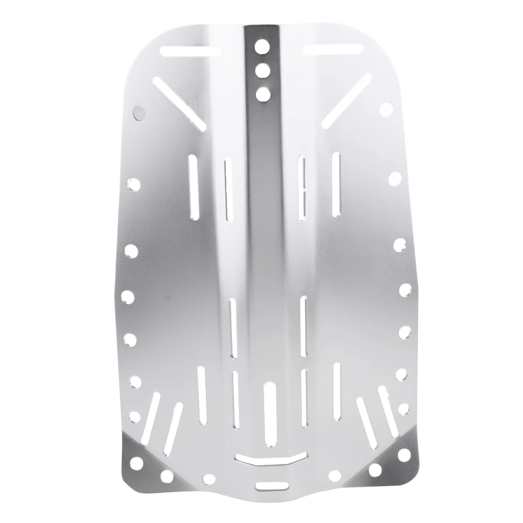 MagiDeal Aluminum Alloy Backplate Back Plate for Scuba Diving BCD Harness Scuba Diving Back Plate 
