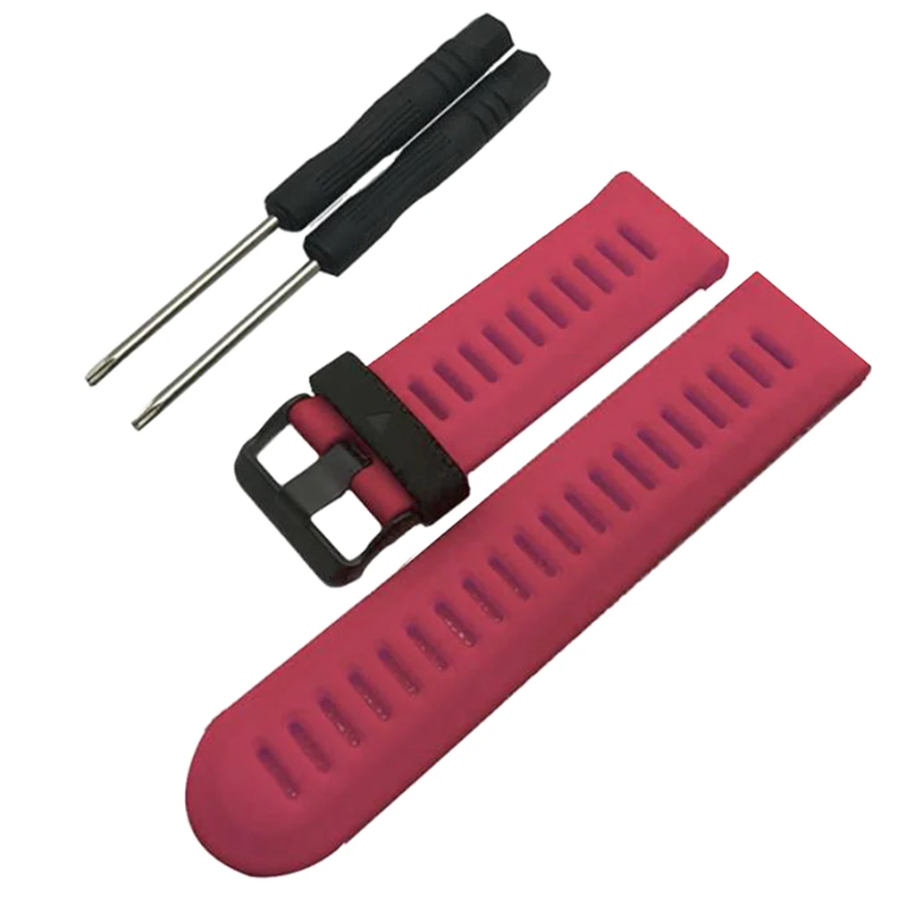 Soft Silicone Wristband Wrist Band Strap Replacement Watch Band for Garmin Fenix 3 / Fenix 5X smartwatch Replacement Tools