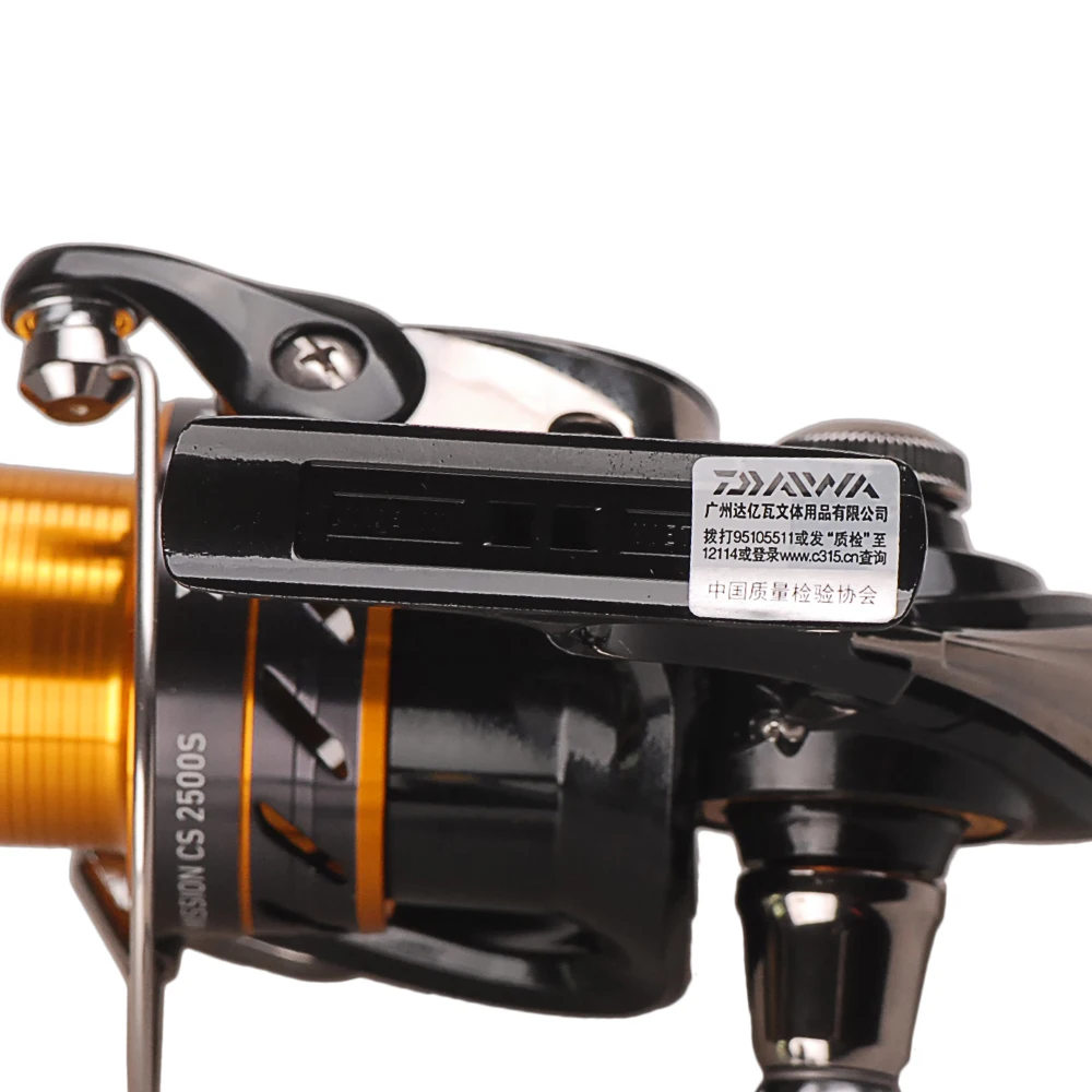 DAIWA Миссия CS 2000S 2500S 3000S 4000S спиннинговая Рыболовная катушка 4BB морской окунь кормушка для карпа переднее Тянущее колесо Moulinet Peche