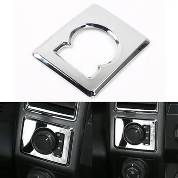 

ABS Auto Car Four Wheel Drive Switch Knob Cover Trim For Ford F150 2015+ Cover Trim Frame Car Styling