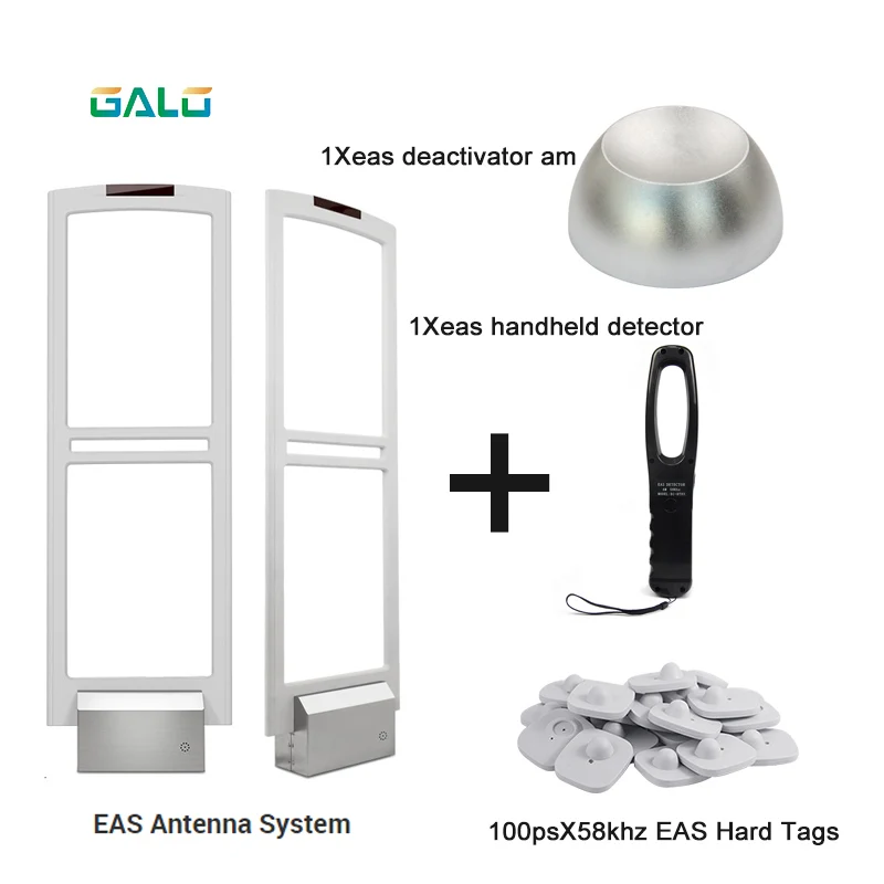 Одежда магазинная сигнализация противоугонной системы ворота 58 khz eas акустомагнитная противокражная электронная система безопасности