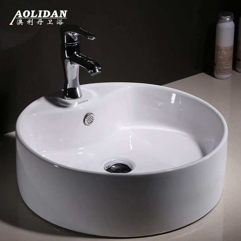 2017 Direct Selling Limited Bathroom Sink Sink New Arrival Shower Curtain Bath Taiwan Basin Wash Circular Ceramic Art Bathroom 2017 Direct Selling Limited Bathroom Sink Sink New Arrival Shower Curtain Bath Taiwan Basin Wash Circular Ceramic Art Bathroom