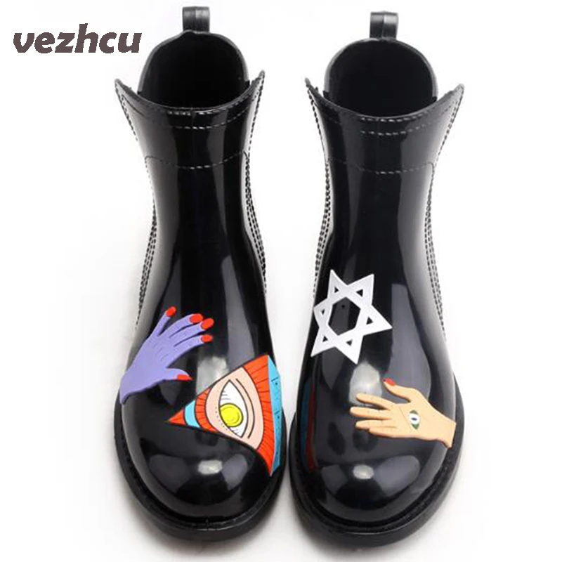 waterproof flats shoes vzehcu new boots slip on flats heel shoes waterproof flats shoes vzehcu new boots slip on flats heel shoes