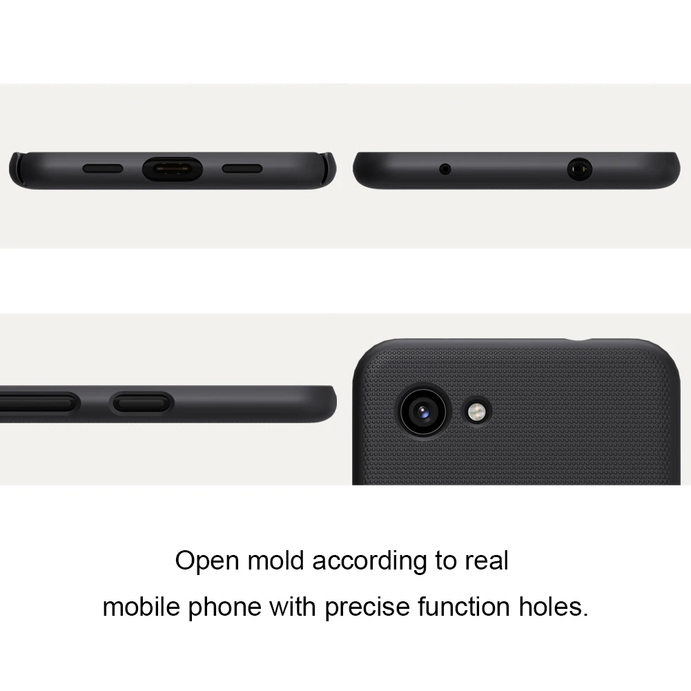 Чехол для Google Pixel 3a Pixel 3a XL матовый чехол Nillkin матовый чехол-накладка для Google Pixel 3a XL бампер Подарочный держатель