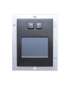 

Black Coated IP65 USB&PS2 Panel mount Metal Touchpad Industrial Pointing Device/mechanism,Embedded touchpad with mouse button