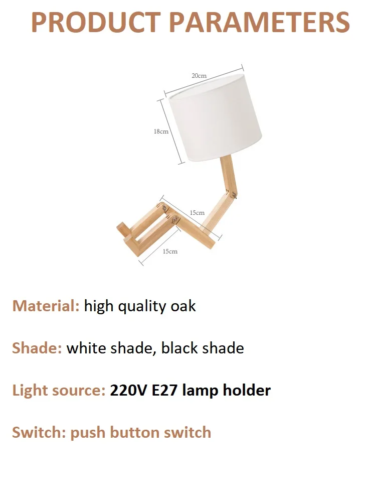 LukLoy современный стол в стиле минимализм лампа в нордическом оригинальном стиле мультфильм теплый складной спальня рядом маленький стол из массивной древесины лампа