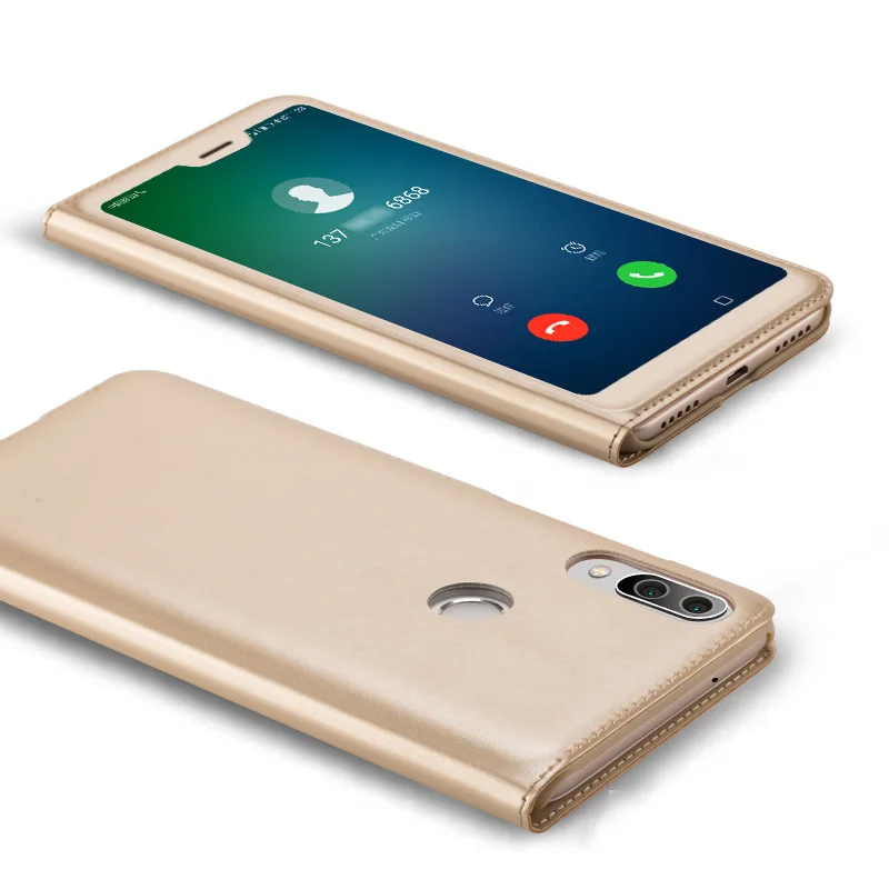 For Huawei Nova 3E Flip Cover Case Superior Business Style