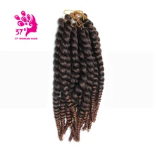 New Havana Mambo Twist Crochet Braid Hair 12 2cm pack Crochet Ombre Braid Hair Twists Braiding