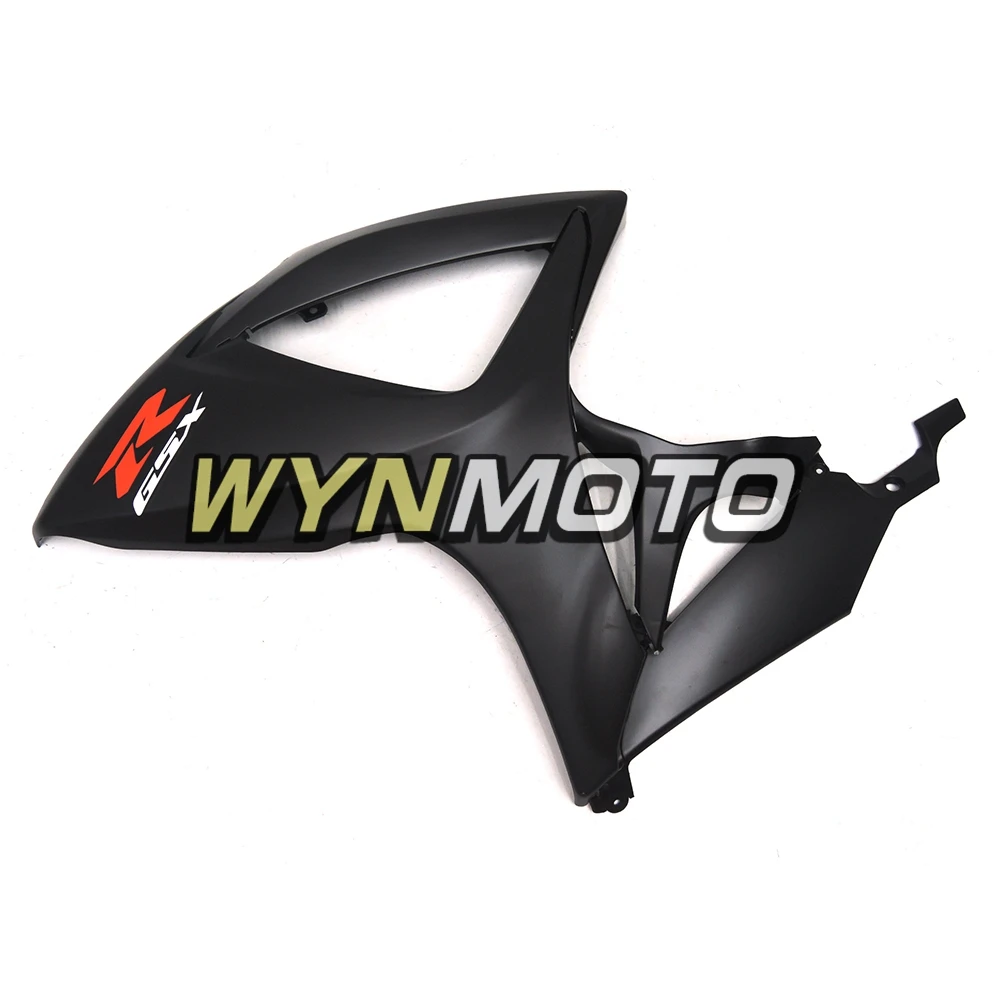 Полностью матовый черный красные наклейки комплект для Suzuki GSXR600 750 K6 2006-2007 Кузов ABS Пластик впрыска Новая мотоциклетная обувь обтекатели