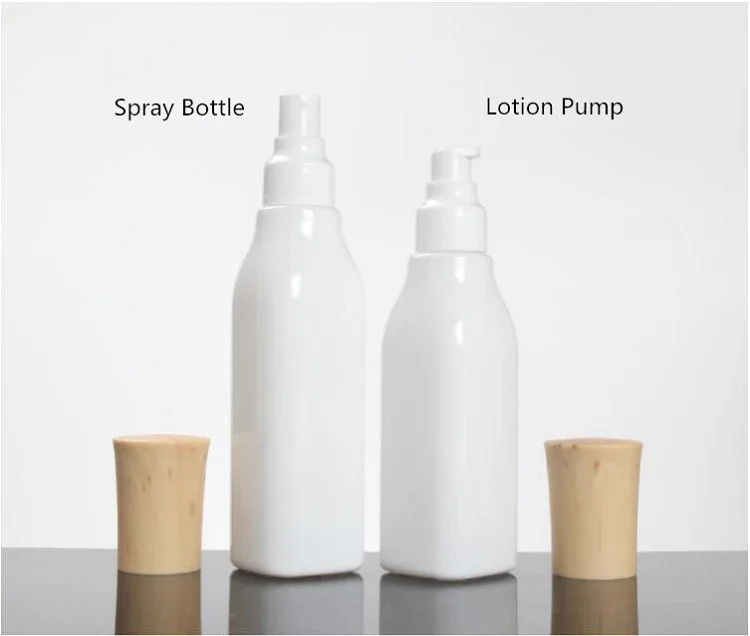 Porcelain white Glass Spray Bottle Grain Tetragonal Bottle Emulsion Cream Jar Cosmetic Container Toner Vial 50g 40ml 100ml 120ml (16)